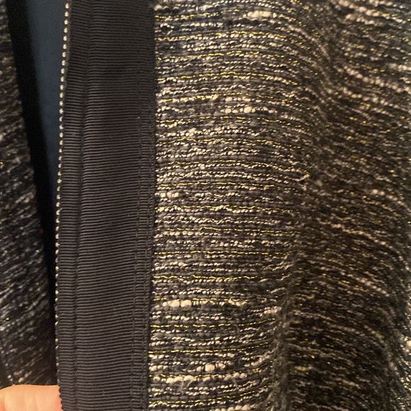 Gap tweed zip up blazer jacket size medium - Picture 2 of 7